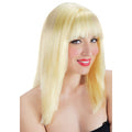 pruik dames synthetisch blond one-size