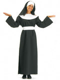 verkleedjurk non dames polyester zwart maat L
