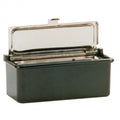 Carpoint auto-asbak met deksel 9x5cm - zwart chroom