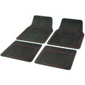 Carpoint mattenset rubber contour – 4-delig – universeel – antislip – bescherming tegen vuil water – auto matten