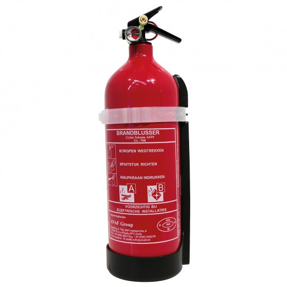 Carpoint Brandblusser AB met manometer schuim 2 L rood 25 cm