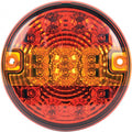 Carpoint led achterlicht – 12 24 volt - 3 functies - remlicht, richtingaanwijzer achterlicht – schroefbevestiging voor gemonteerde aansluitdraden - diameter 140mm