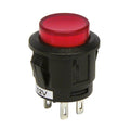 Carpoint drukschakelaar 12v rood