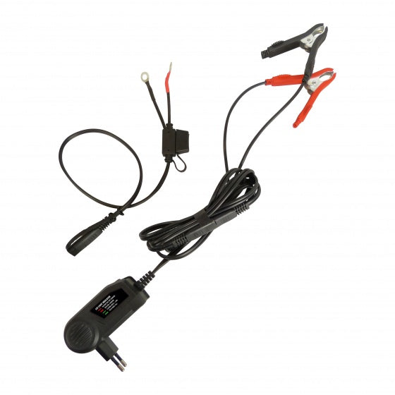 Carpoint druppellader 12v - 0.8a 3.8a - voor wet agm gel accu’s - ip65 beveiligd