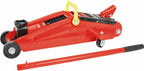 Carpoint garagekrik – verrijdbaar – hydraulisch - maximaal draagvermogen 2000kg - hefhoogte van 130-380mm - automatische veiligheidsklep - lange pompstang – zwenkwielen – met tüv gs product certificering