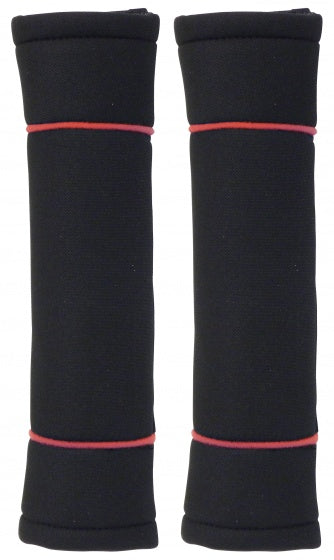 Carpoint gordelhoezen classic - zwart rood