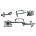 Carpoint klephaaksluitingset – sluiting aanhangerklep linker rechter haak – gegalvaniseerd – voor montage op achterkant of zijkant van de klep – 2 stuks