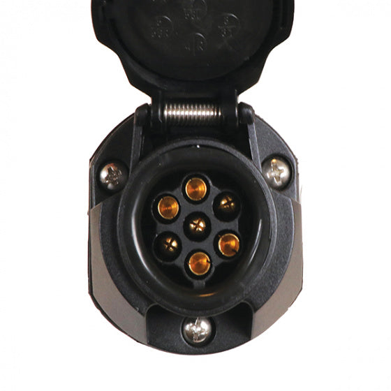 Carpoint can-bus led adapter – 13- naar 7-polig – voorkomt foutmeldingen – plug play – voor aanhanger fietsendrager
