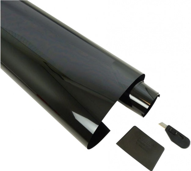 Carpoint ruitenfolie limoblack 3% 300x50cm | verduisterend