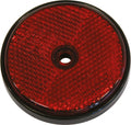 Carpoint reflectoren rond 70 mm rood - 2 stuks