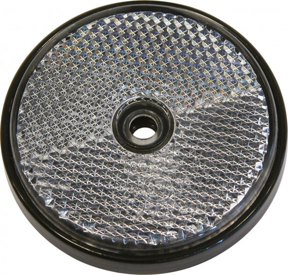 Carpoint reflectoren rond ø 70mm wit - 2 stuks