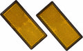 Carpoint reflector oranje 86x40mm - 2 stuks