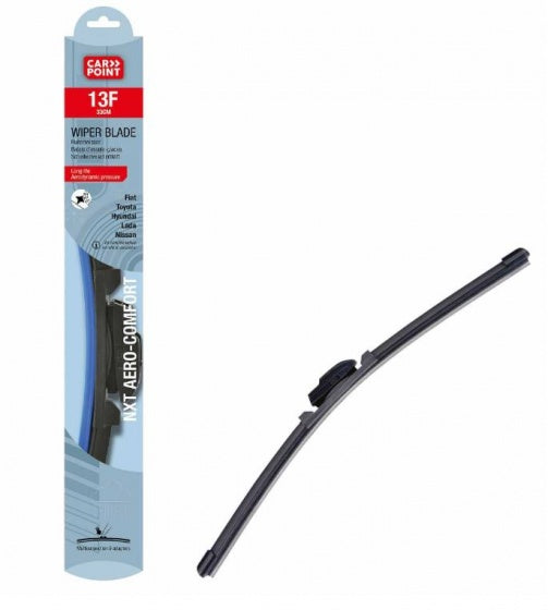 Carpoint nxt aero comfort ruitenwisser 24f 60 cm - streepvrij wissen - aerodynamisch design - duurzaam rubber