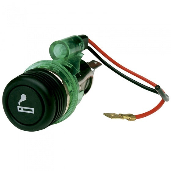Carpoint auto aansteker 12v met verlichting – ce gekeurd – voor dashboard – eenvoudige montage
