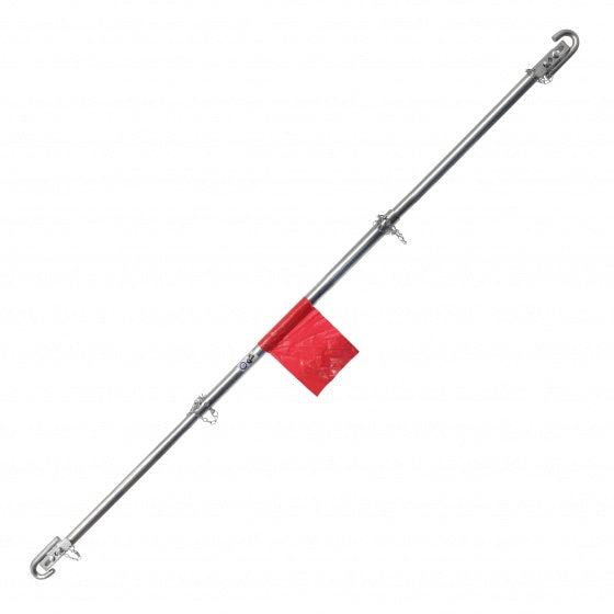 sleepstang TUV/GS 1,8 ton 180 cm zilver