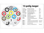 stekker 13-polig Jäger zwart