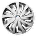 Gorecki wieldoppenset grip pro 14 inch - zilver - 4 stuks
