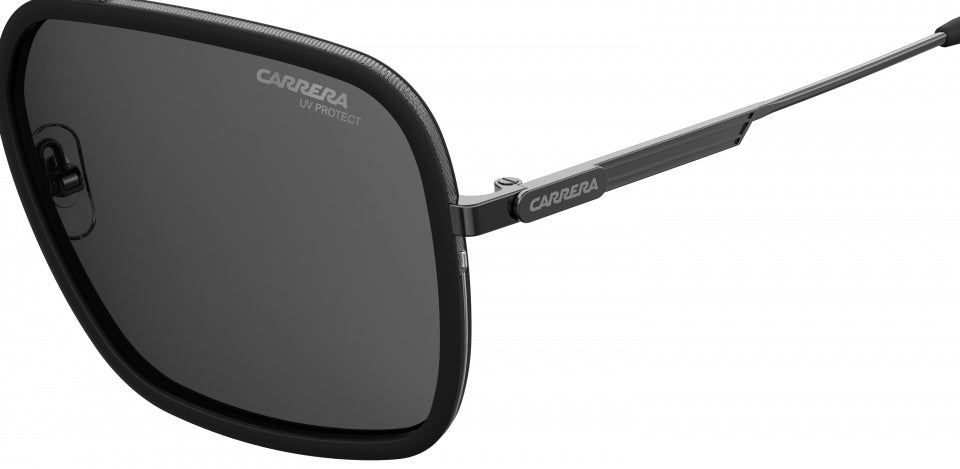 zonnebril 1027/S unisex cat. 3 RVS zwart/grijs