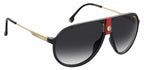 zonnebril 1034/S unisex cat. 3 piloot zwart/goud