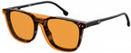 zonnebril 2023T/C unisex cat. 3 grijs/oranje