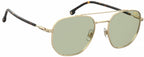 zonnebril 236/S unisex cat. 2 RVS piloot goud