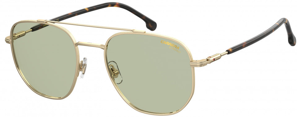 zonnebril 236/S unisex cat. 2 RVS piloot goud