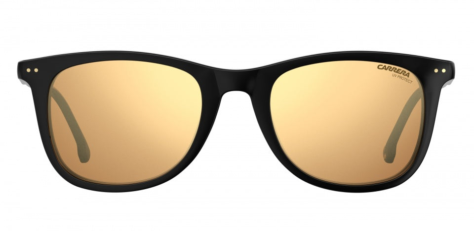 zonnebril 197/S unisex zwart met bruine lens
