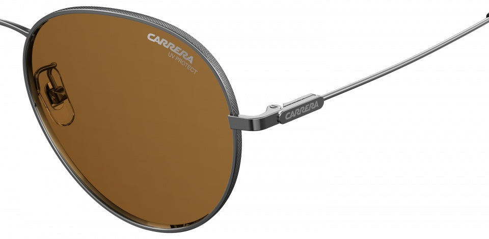 zonnebril 216/G/S unisex grijs met bruine lens