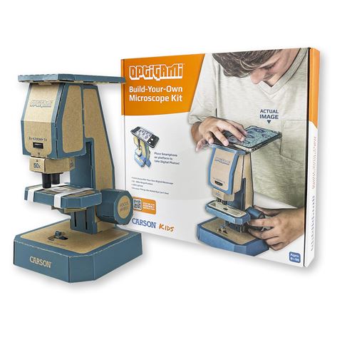 Carson Kids Optigami Doe-Het-Zelf Microscoop Kit
