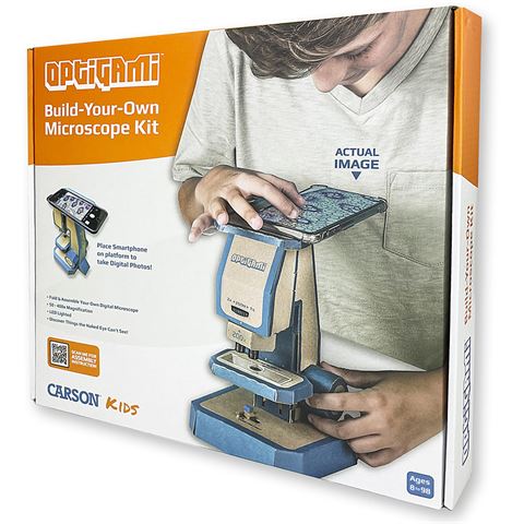 Carson Kids Optigami Doe-Het-Zelf Microscoop Kit