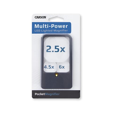 Carson Zakloep 2,5-6x met LED PM-33
