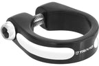 Trivio - zadelpenklem aluminium zwart 31.8mm