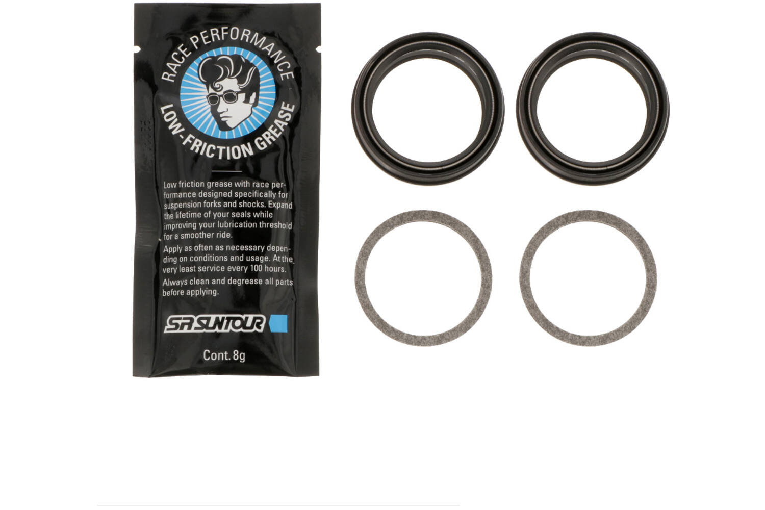 Srsuntour sr suntour - service kit stof afdichting voor axon32 werx elite fka122-03
