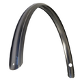 Sks Achterspatbord 45 mm 28 inch zilver smoke excl.bevestiging