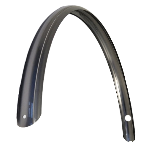 Sks Achterspatbord 45 mm 28 inch zilver smoke excl.bevestiging