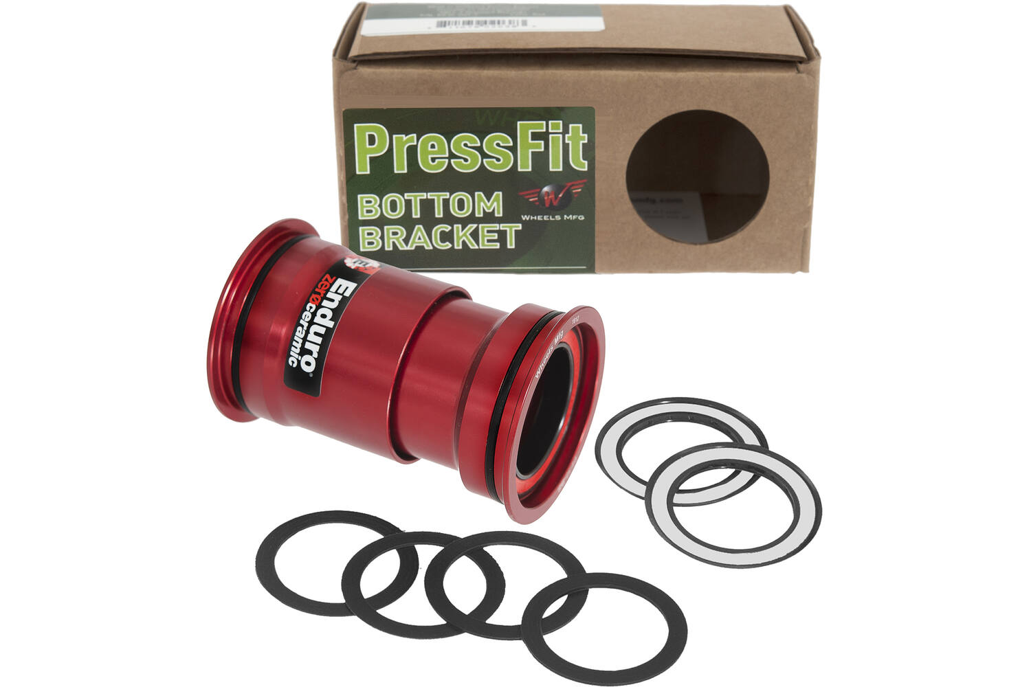Trapas pressfit 30 - zero ceramic - rood