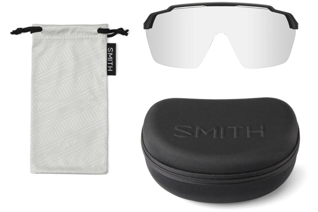 Smith Shift xl mag bril matte bone chr black gold mirror