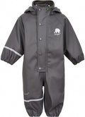 regenpak junior polyester grijs maat 110