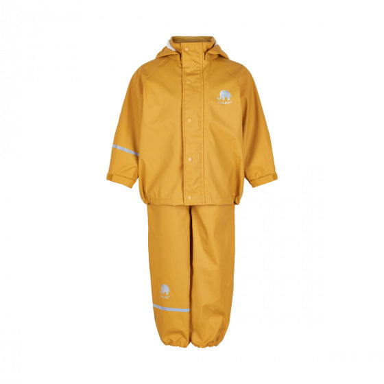 regenpak Basic junior polyester oker 2-delig maat 140
