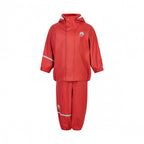 regenpak Basic junior polyester rood 2-delig maat 110