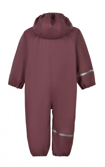 regenpak junior polyester donkerrood maat 70