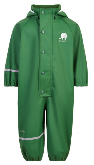 regenpak junior polyester groen maat 70