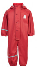 regenpak junior polyester rood maat 90