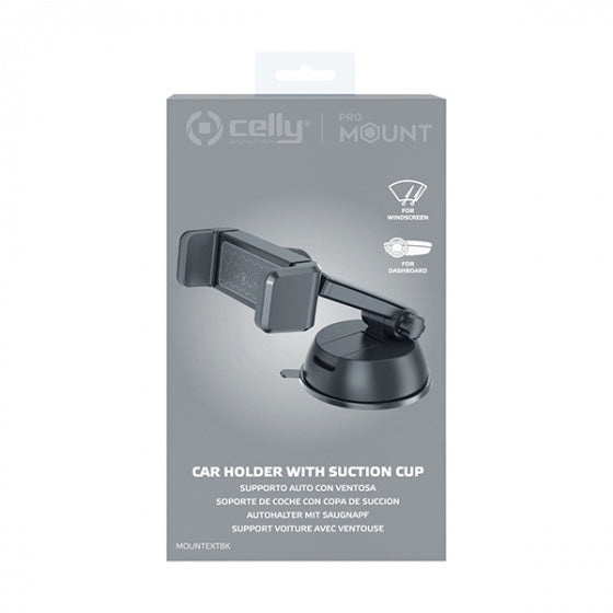 Celly telefoonhouder mount xt zwart