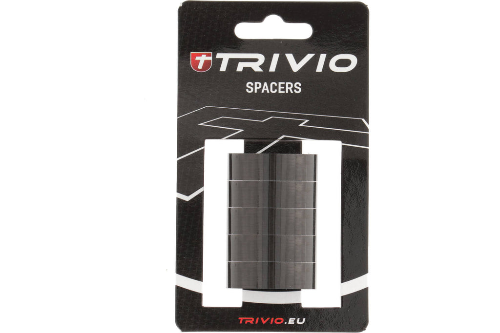 Trivio - spacer 10mm carbon 1-1/8" - 5st.