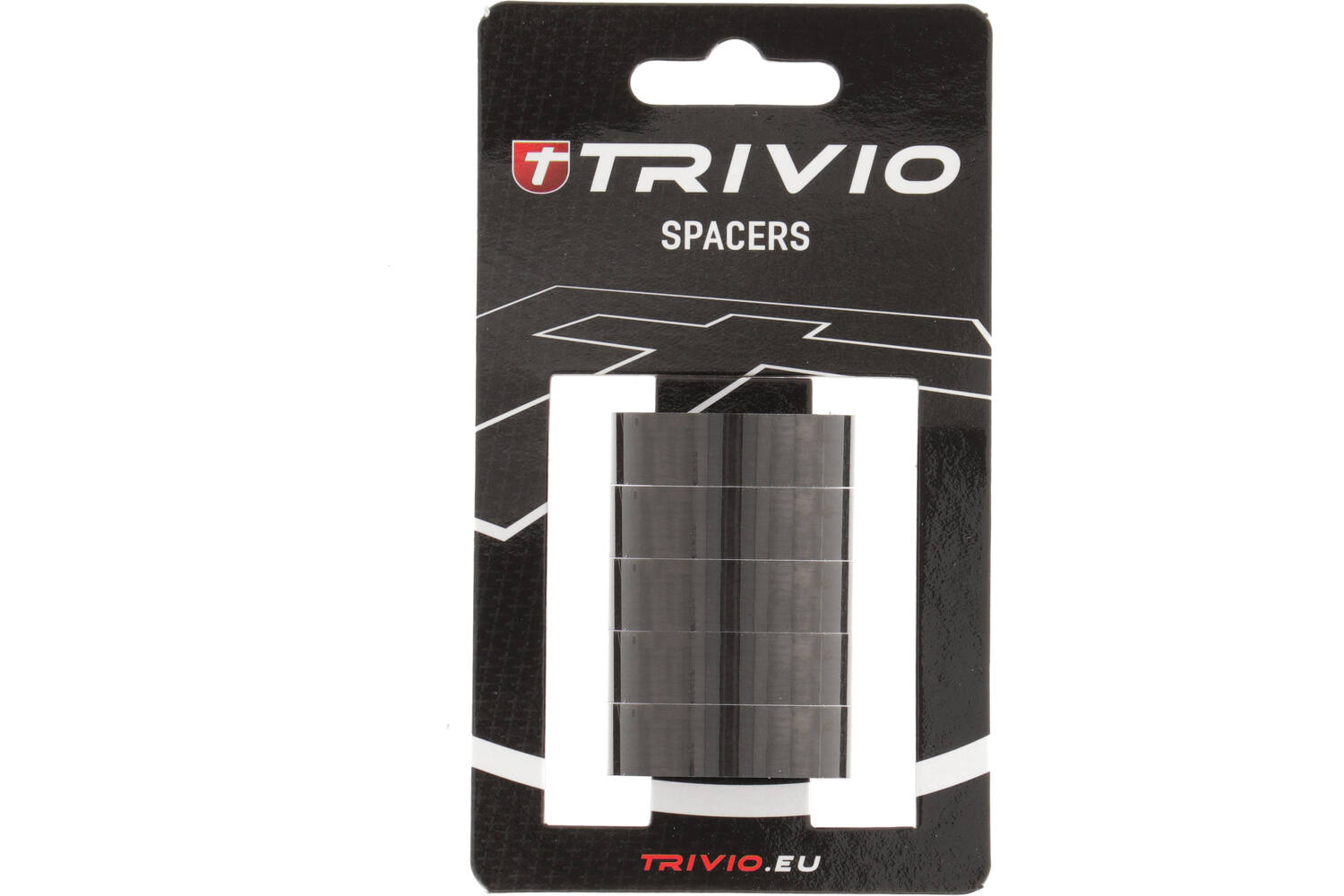 Trivio - spacer 10mm carbon 1-1/8" - 5st.