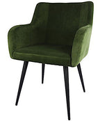 eetkamerstoel Tigo 60,5 x 84 cm fluweel groen