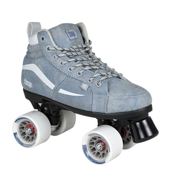 rolschaatsen Vintage Glide Denim unisex blauw maat 43