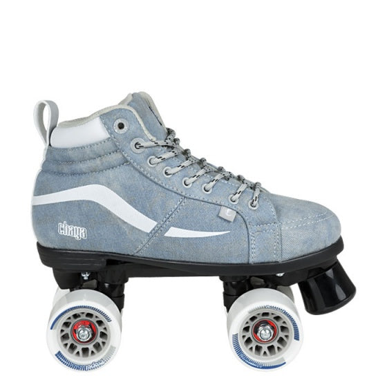 rolschaatsen Vintage Glide Denim unisex blauw maat 43