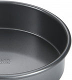 bakvorm rond 20 cm carbonstaal grijs